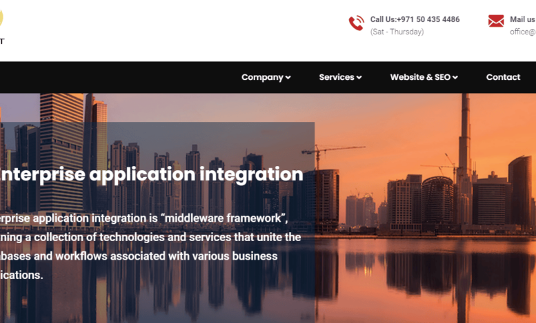 Captură din site-ul MaxIT Solutions, proiect din portofoliul SEO Club