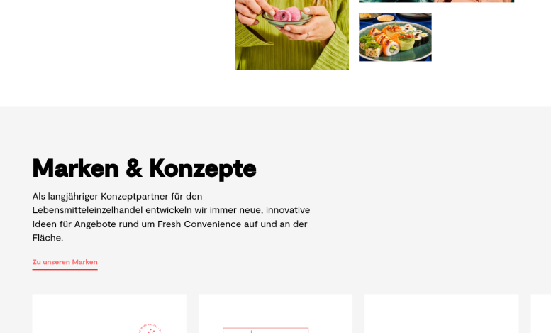Captură din site-ul EatHappy Group, proiect din portofoliul SEO Club