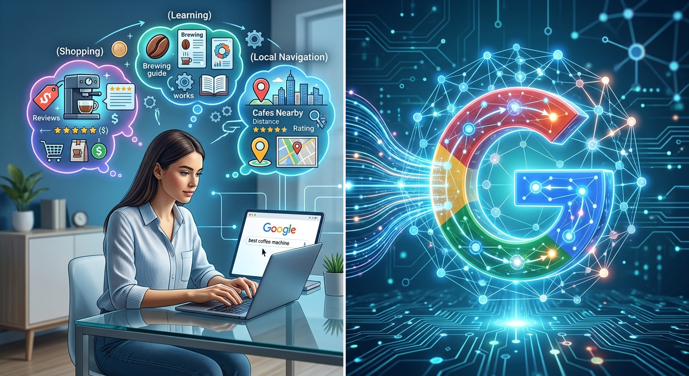 intenție de căutare AI - cum Google intelege ce cauta utilizatorii in 2025