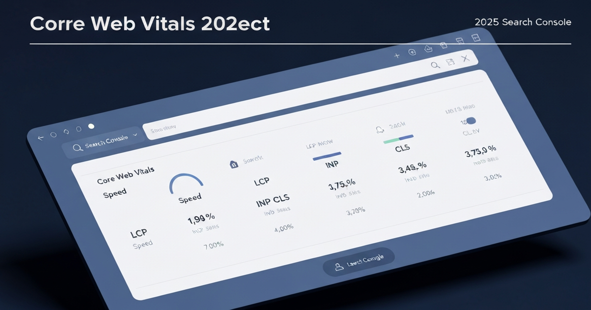 Core Web Vitals 2025: metrici INP, LCP si CLS cu praguri actualizate pentru SEO