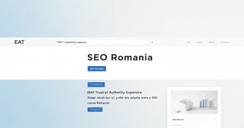 E-E-A-T SEO Romania 2025