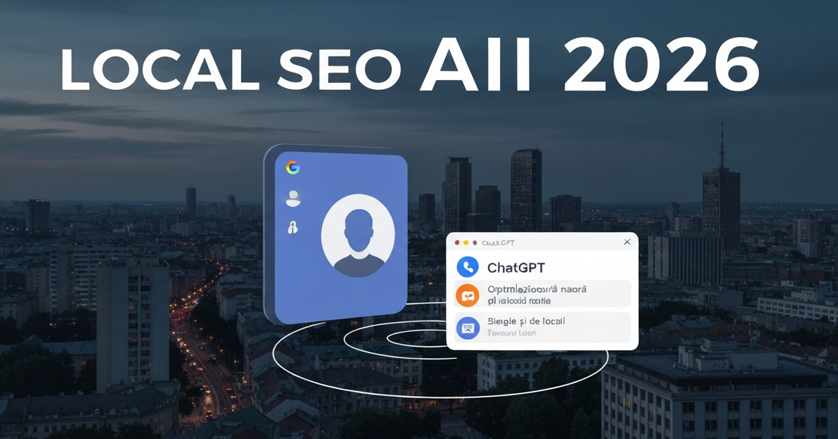 local SEO AI 2026 optimizare Google Business Profile afaceri locale Romania