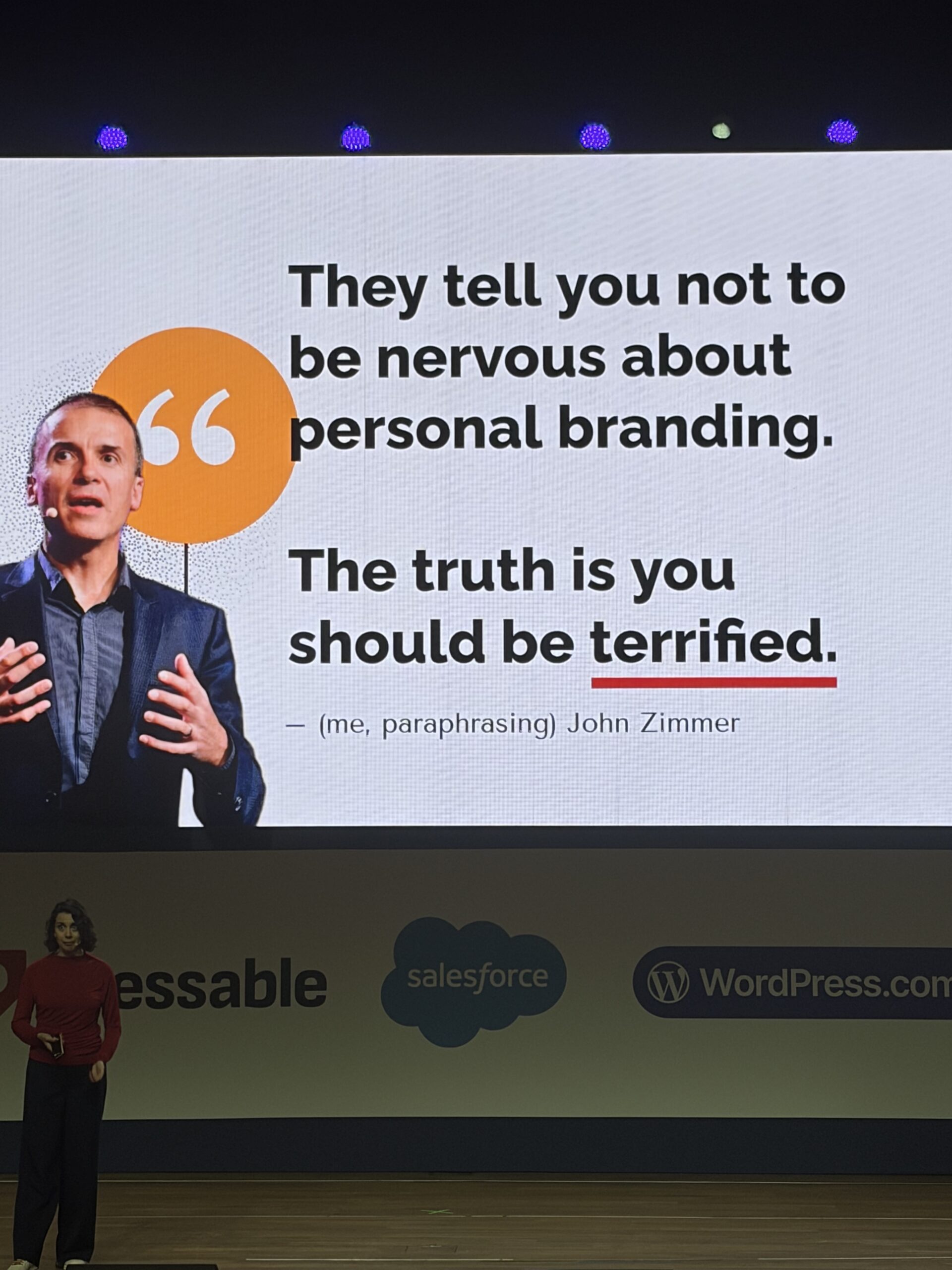Personal branding presentare WordCamp Europe 2026 Krakow
