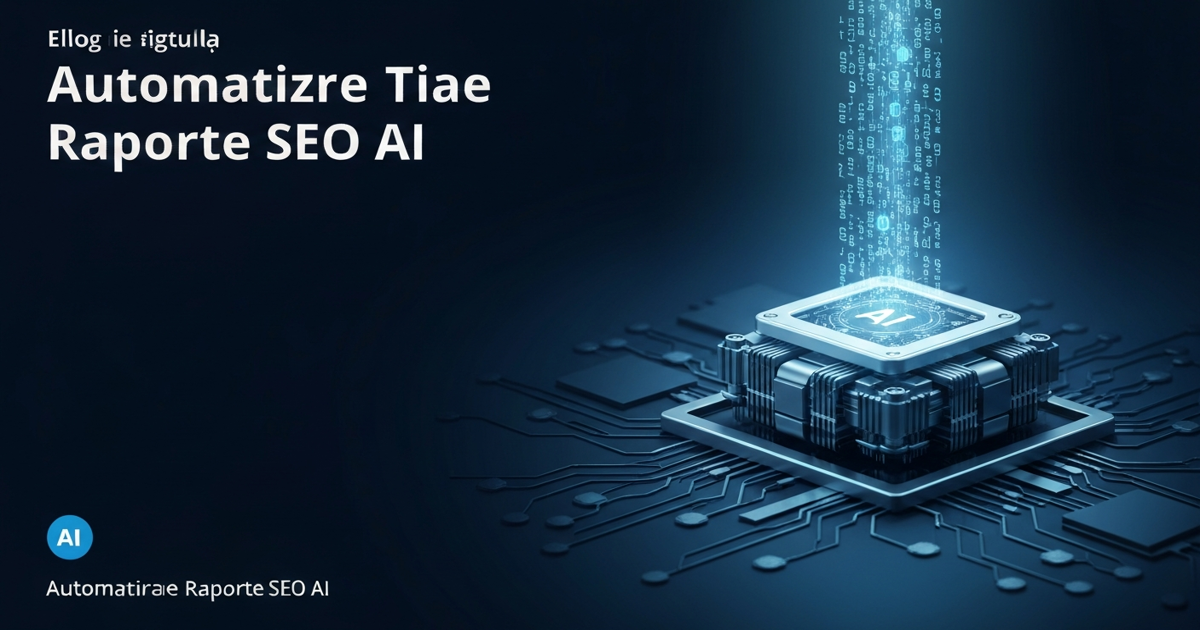 Rapoarte SEO automate cu AI: instrumente, fluxuri de lucru si automatizare 2025