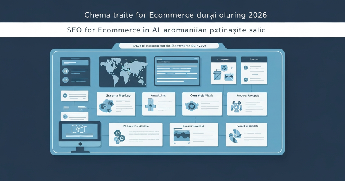 SEO ecommerce Romania strategii era AI 2026 - optimizare magazine online