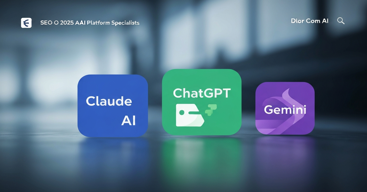Claude AI vs ChatGPT vs Gemini comparatie completa pentru SEO 2025 - care AI este mai bun