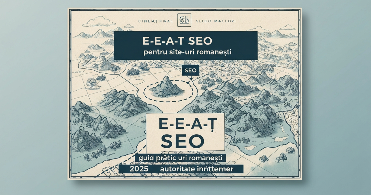 E-E-A-T SEO ghid practic pentru site-uri romanesti 2025 - experienta expertiza autoritate incredere
