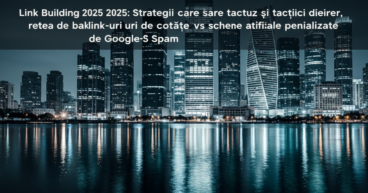 Link building 2025: strategii eficiente si tactici penalizate de Google SpamBrain pentru SEO