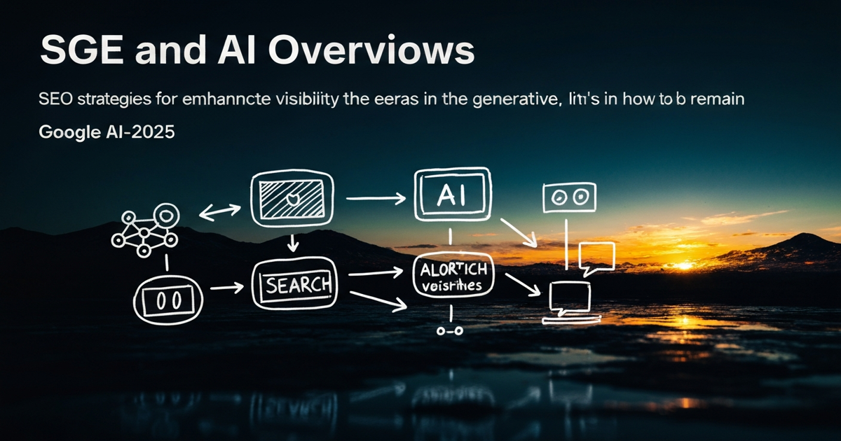 SGE si AI Overviews strategii SEO vizibilitate 2025 cautari generative Google