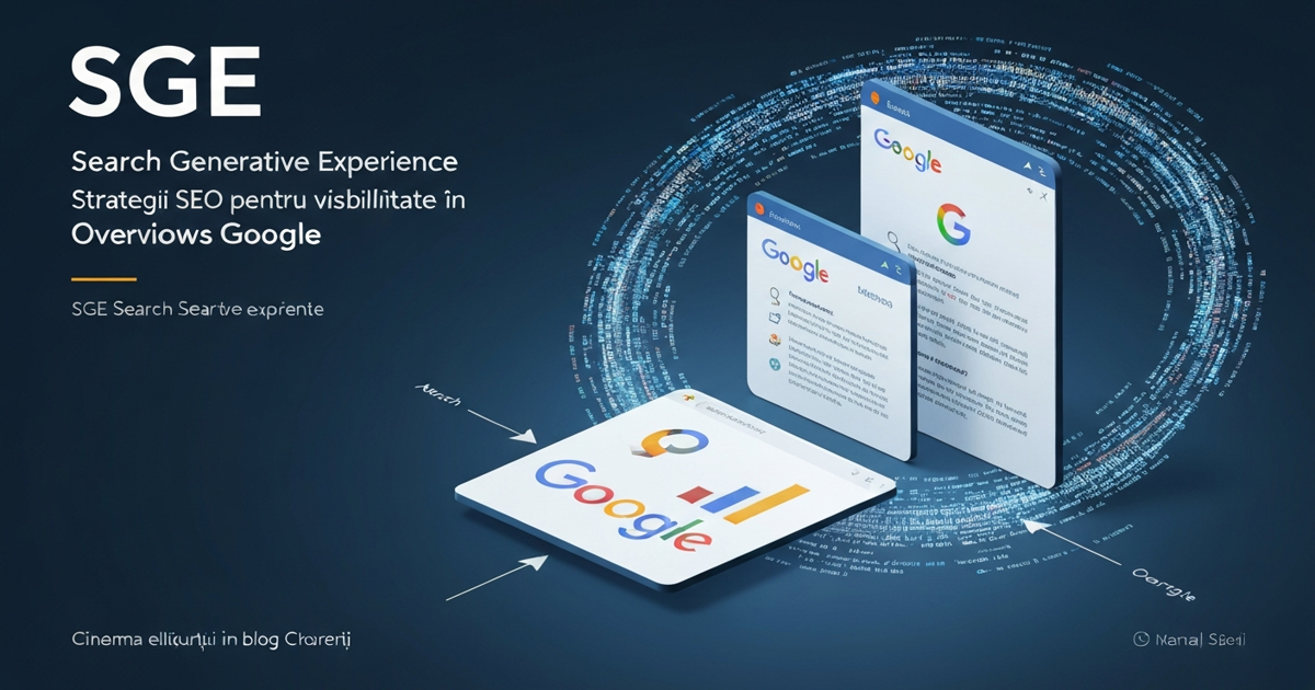 SGE strategii SEO pentru vizibilitate in era AI Overviews Google 2025
