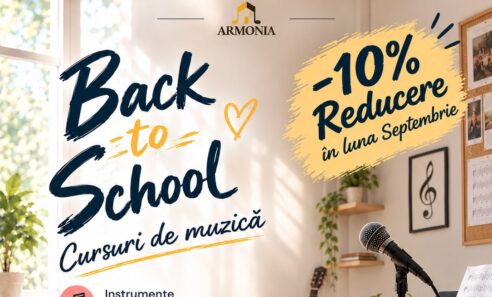 Scoala Armonia – campania Back to School pe Facebook si Instagram